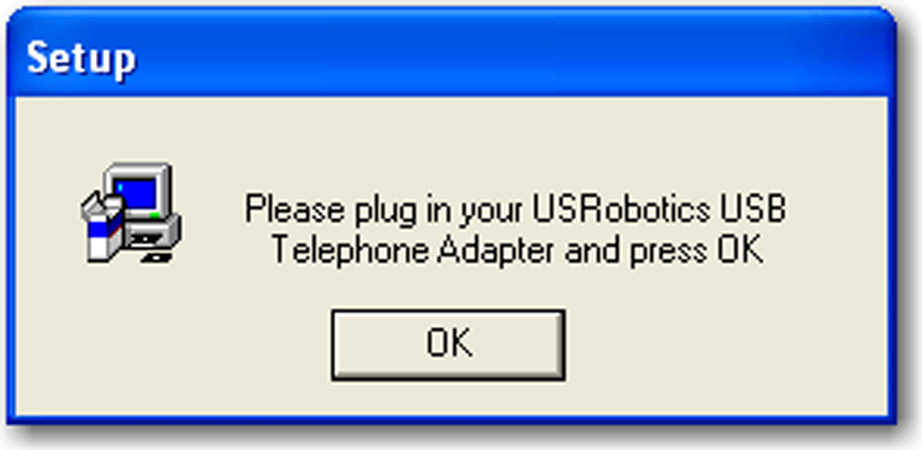 Collegare USB Telephone Adapter